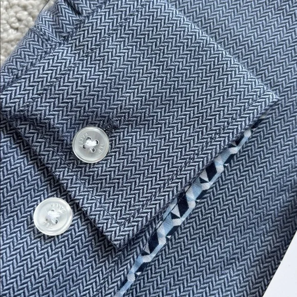 Ted Baker Blue Button Down Shirt - Picture 5 of 5